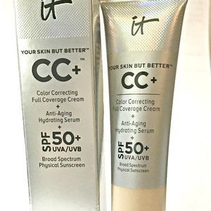 It Cosmetics CC+ Color Correcting Coverage Hydrating Cream Foundation Concealer